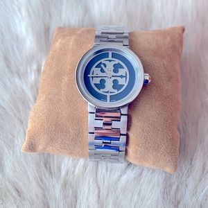 Women’s Tory Burch Watch Reva Blue Stainless steel